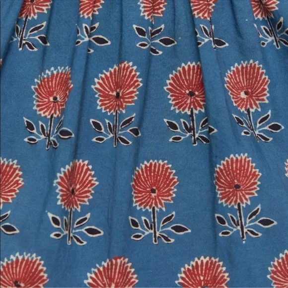 Christy Dawn Dress The Ollie Indigo Sunflower - Picture 3 of 8